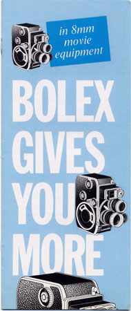 Bolex 8mm equipment